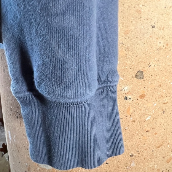 Brandy Melville Blue Zip Up Hoodie OSFM - Picture 5 of 10